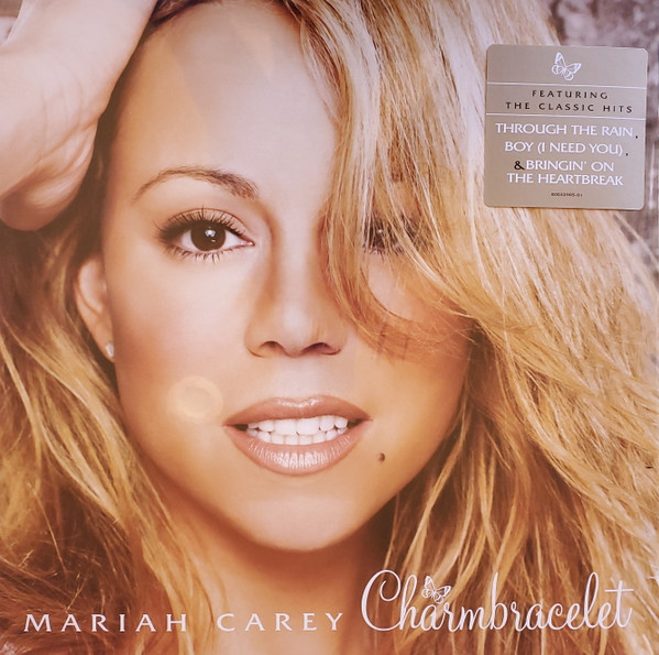 Charmbracelet by Mariah Carey physical vinyl pressing cover artwork on VinVibe