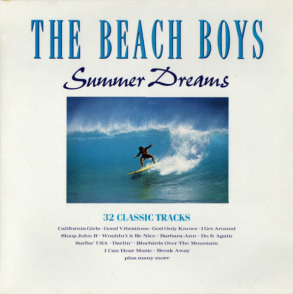 Summer Dreams (28 Classic Tracks) by The Beach Boys physical vinyl pressing cover artwork on VinVibe
