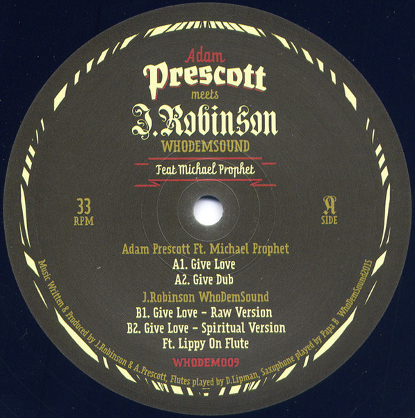 Give Love by Adam Prescott, J. Robinson, Michael Prophet