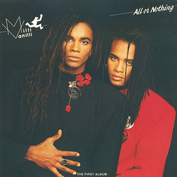 All Or Nothing (The First Album) by Milli Vanilli physical vinyl pressing cover artwork on VinVibe