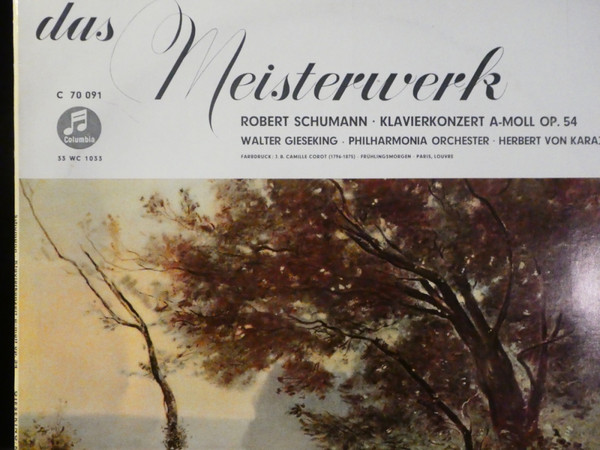 Concerto In A Minor, Op.54 by Robert Schumann