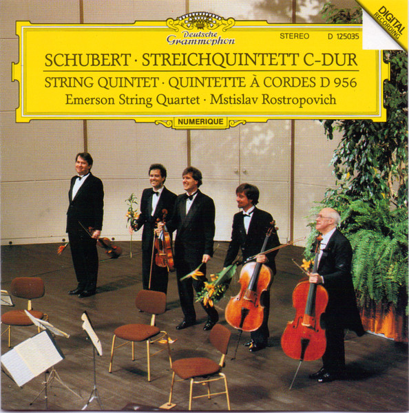Streichquintett C-Dur (String Quintet ∙ Quintette À Cordes) D. 956 by Franz Schubert