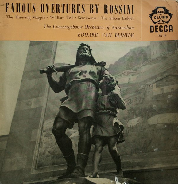 Célèbres Ouvertures De Rossini by Gioacchino Rossini