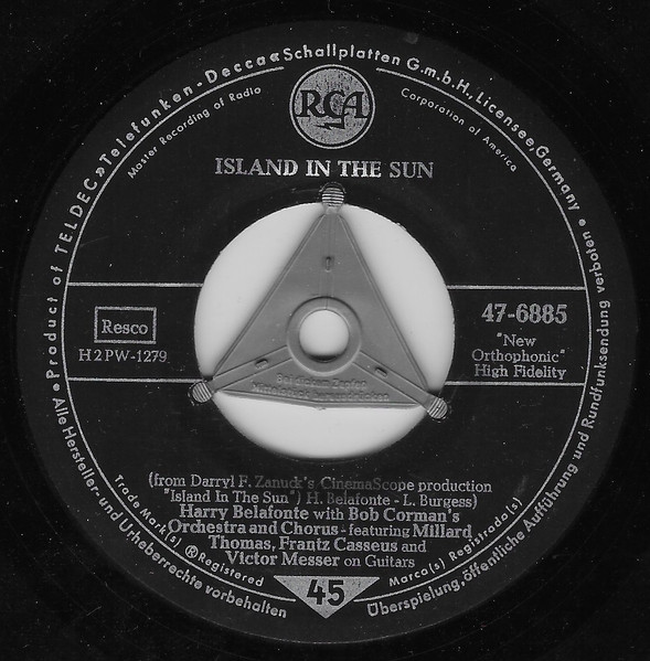 Cocoanut Woman / Island In The Sun by Harry Belafonte