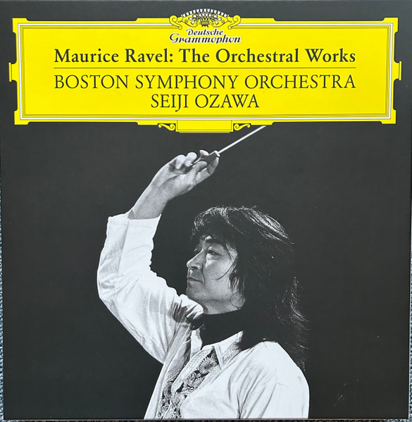 L'Œuvre Symphonique by Maurice Ravel physical vinyl pressing cover artwork on VinVibe