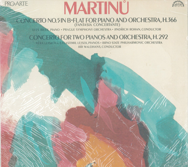 Fantasia Concertante Pro Klavír A Orchestr / Koncert Pro Dva Klavíry A Orchestr by Bohuslav Martinů