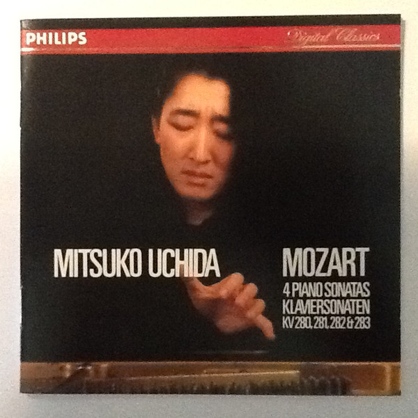 4 Piano Sonatas K. 280, 281, 282 & 283 by Wolfgang Amadeus Mozart