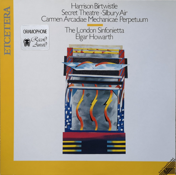 Secret Theatre · Silbury Air · Carmen Arcadiae Mechanicae Perpetuum by Harrison Birtwistle