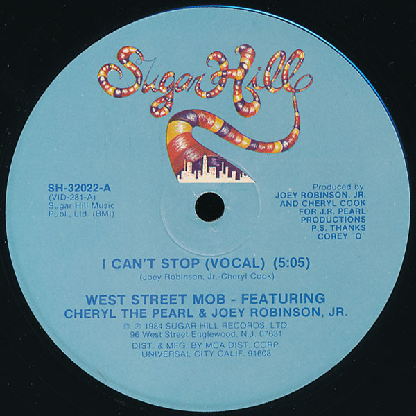 I Can't Stop by West Street Mob