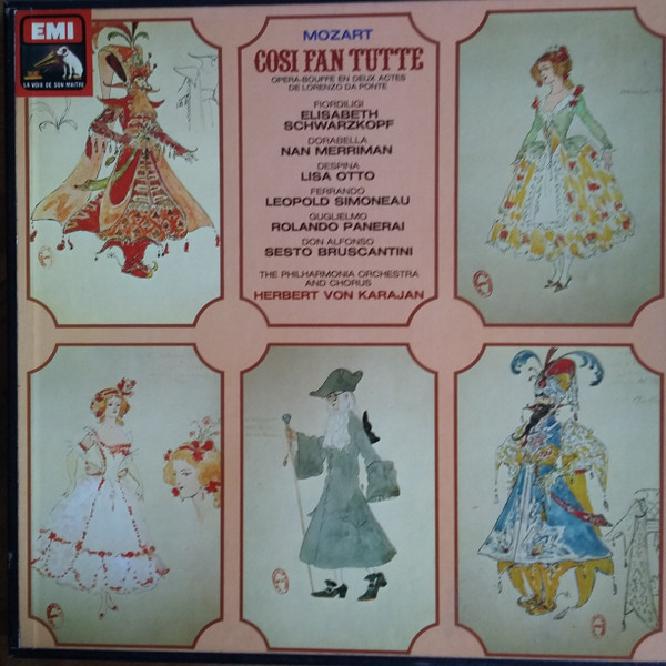 Così Fan Tutte by Wolfgang Amadeus Mozart
