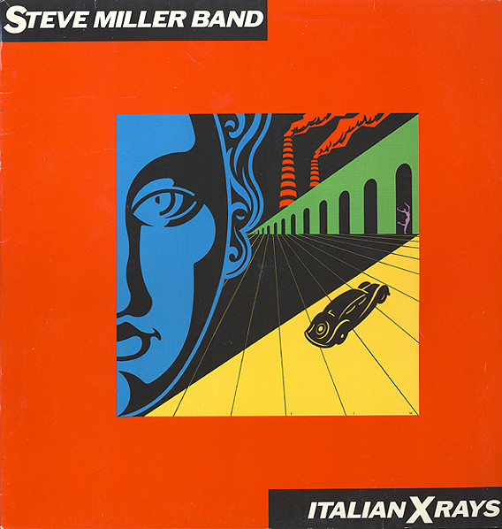 Italian X Rays by Steve Miller Band physical vinyl pressing cover artwork on VinVibe