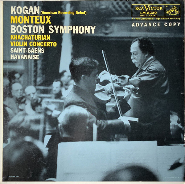 Violin Concerto / Havanaise by Leonid Kogan