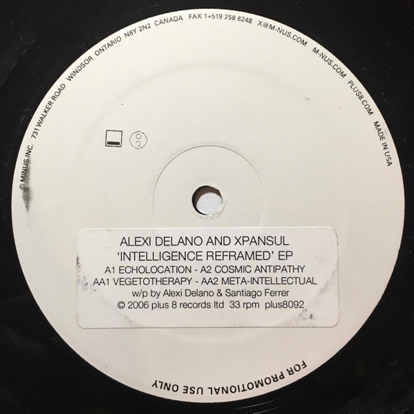 Intelligence Reframed EP by Alexi Delano &amp; Xpansul