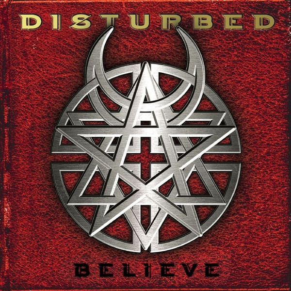 Disturbed vinyl record cover artwork on VinVibe