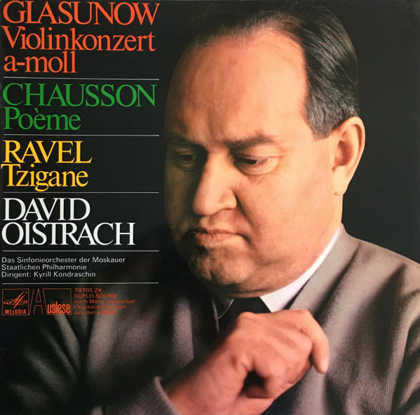 Violinkonzert A-moll / Poème / Tzigane by Alexander Glazunov