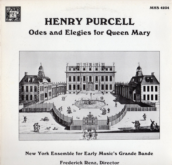 Odes And Elegies For Queen Mary by Henry Purcell