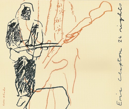 Eric Clapton vinyl record cover artwork on VinVibe