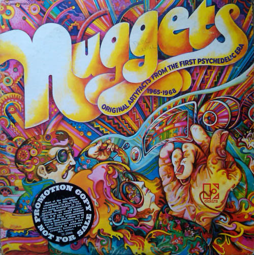 Nuggets (Original Artyfacts From The First Psychedelic Era 1965-1968) by Various physical vinyl pressing cover artwork on VinVibe