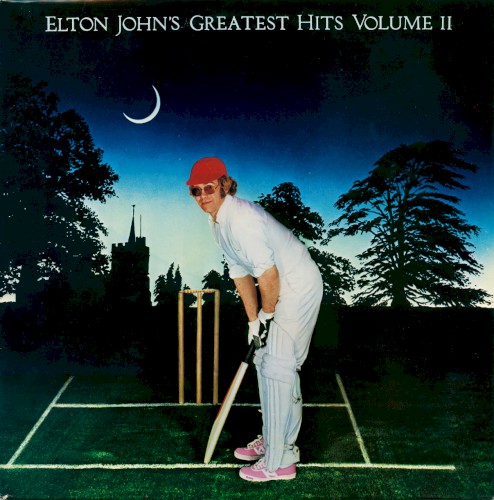 Elton John's Greatest Hits Volume II by Elton John physical vinyl pressing cover artwork on VinVibe