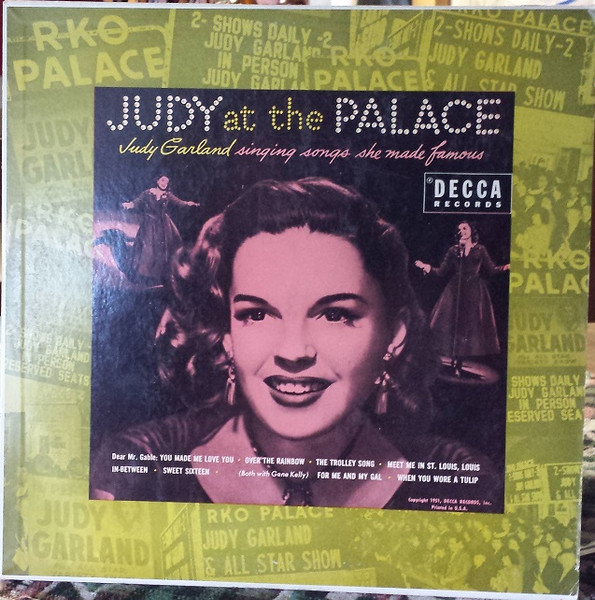 Judy At The Palace by Judy Garland