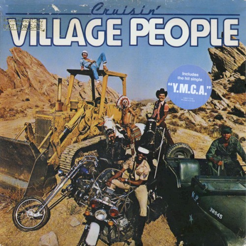 Cruisin' by Village People physical vinyl pressing cover artwork on VinVibe