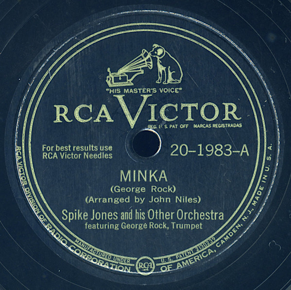 Minka / Lassus Trombone by Spike Jones &amp; His Other Orchestra