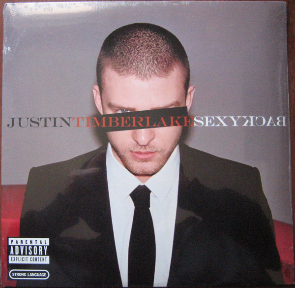 Justin Timberlake vinyl record cover artwork on VinVibe