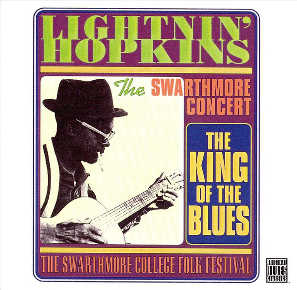 Swarthmore Concert by Lightnin' Hopkins