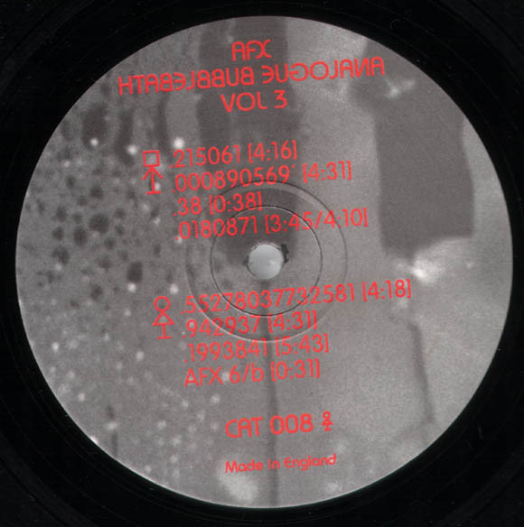 Analogue Bubblebath Vol 3 by Aphex Twin