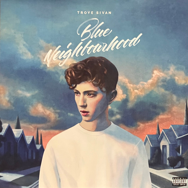 Blue Neighbourhood by Troye Sivan physical vinyl pressing cover artwork on VinVibe