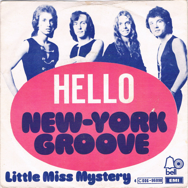New York Groove by Hello physical vinyl pressing cover artwork on VinVibe