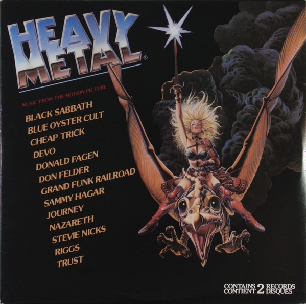 Heavy Metal (Music From The Motion Picture) by Various physical vinyl pressing cover artwork on VinVibe