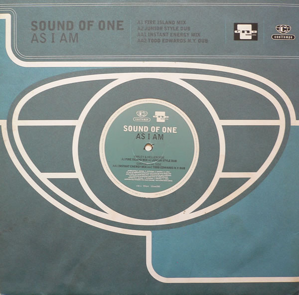 Sound Of One vinyl record cover artwork on VinVibe