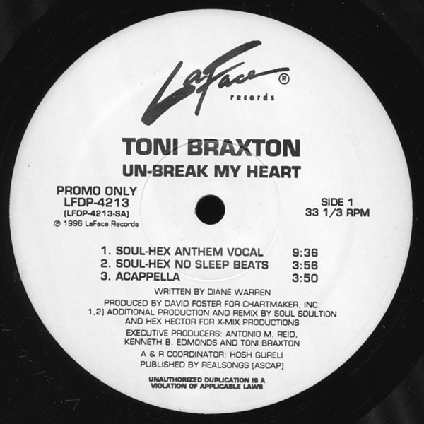 Un-Break My Heart by Toni Braxton