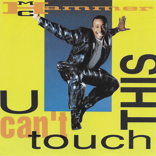 U Can't Touch This by MC Hammer physical vinyl pressing cover artwork on VinVibe