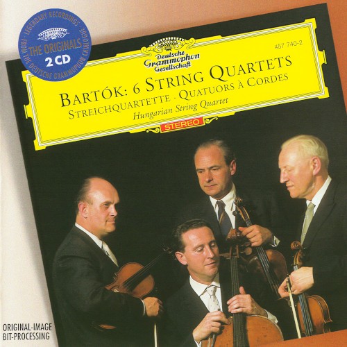 6 String Quartets by Béla Bartók