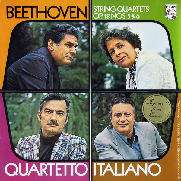 Ludwig van Beethoven vinyl record cover artwork on VinVibe
