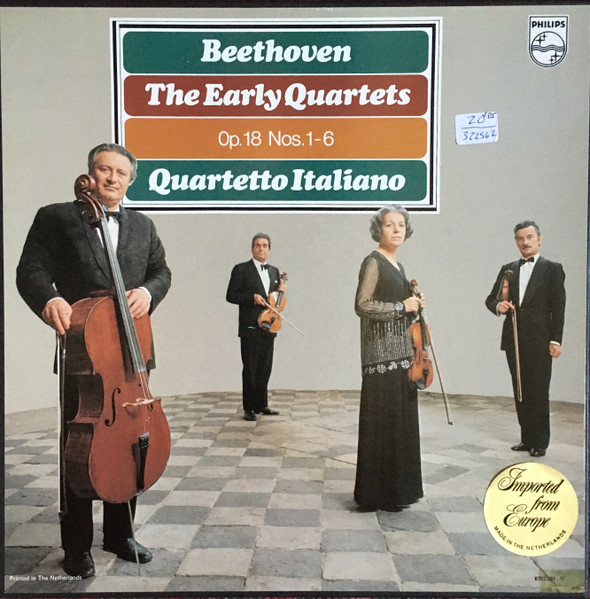 The Early Quartets Op. 18 Nos. 1-6 by Quartetto Italiano