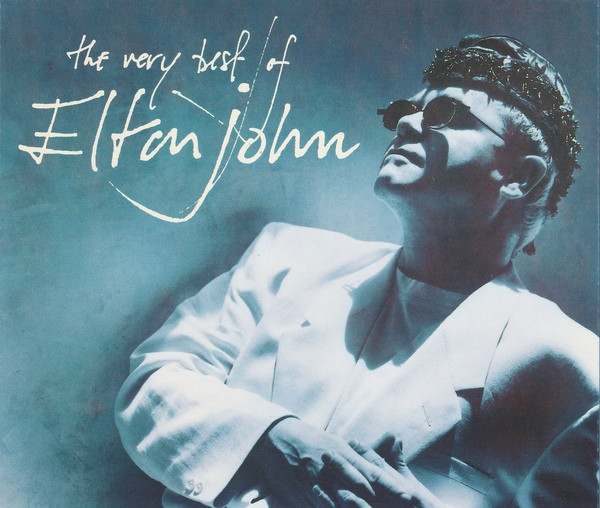 The Very Best Of Elton John by Elton John physical vinyl pressing cover artwork on VinVibe