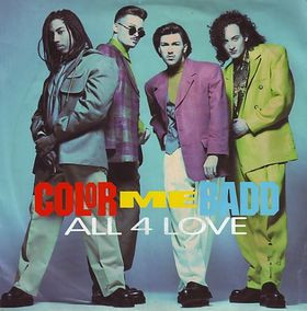 Color Me Badd vinyl record cover artwork on VinVibe