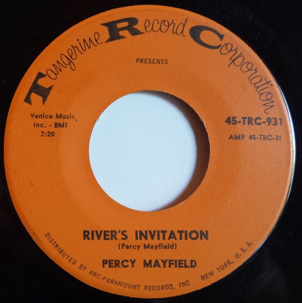 River's Invitation / Baby Please by Percy Mayfield