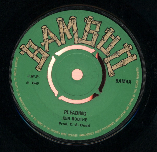 Pleading / Call 1143 by Ken Boothe
