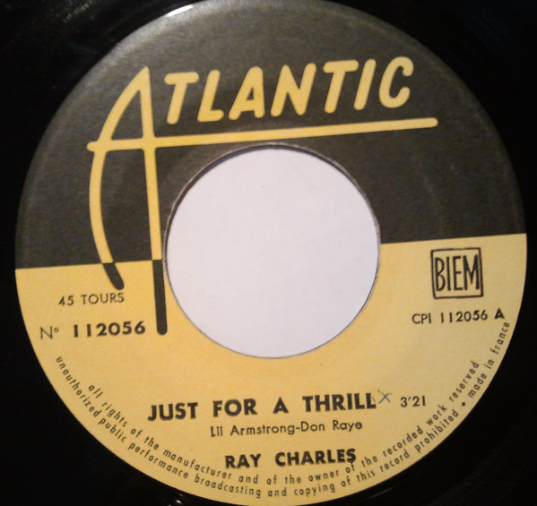 Just For A Thrill by Ray Charles