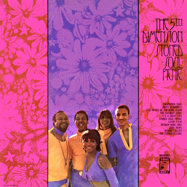 Stoned Soul Picnic by The Fifth Dimension physical vinyl pressing cover artwork on VinVibe