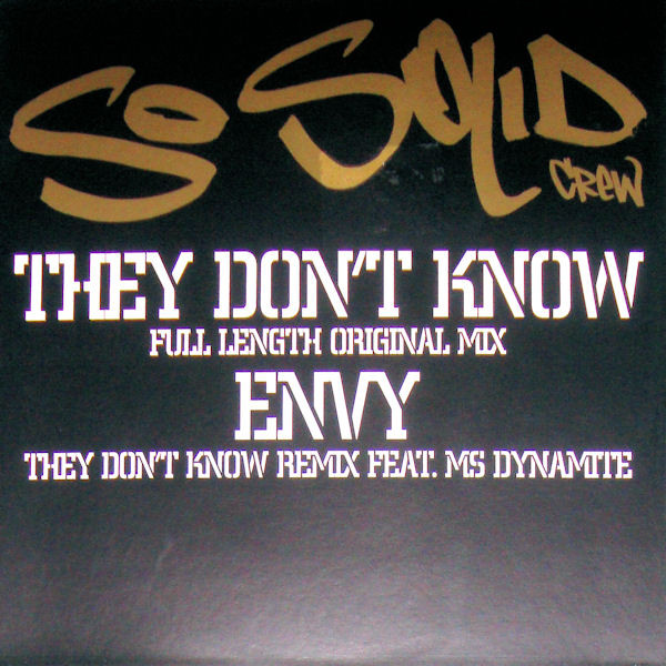 They Don't Know by So Solid Crew